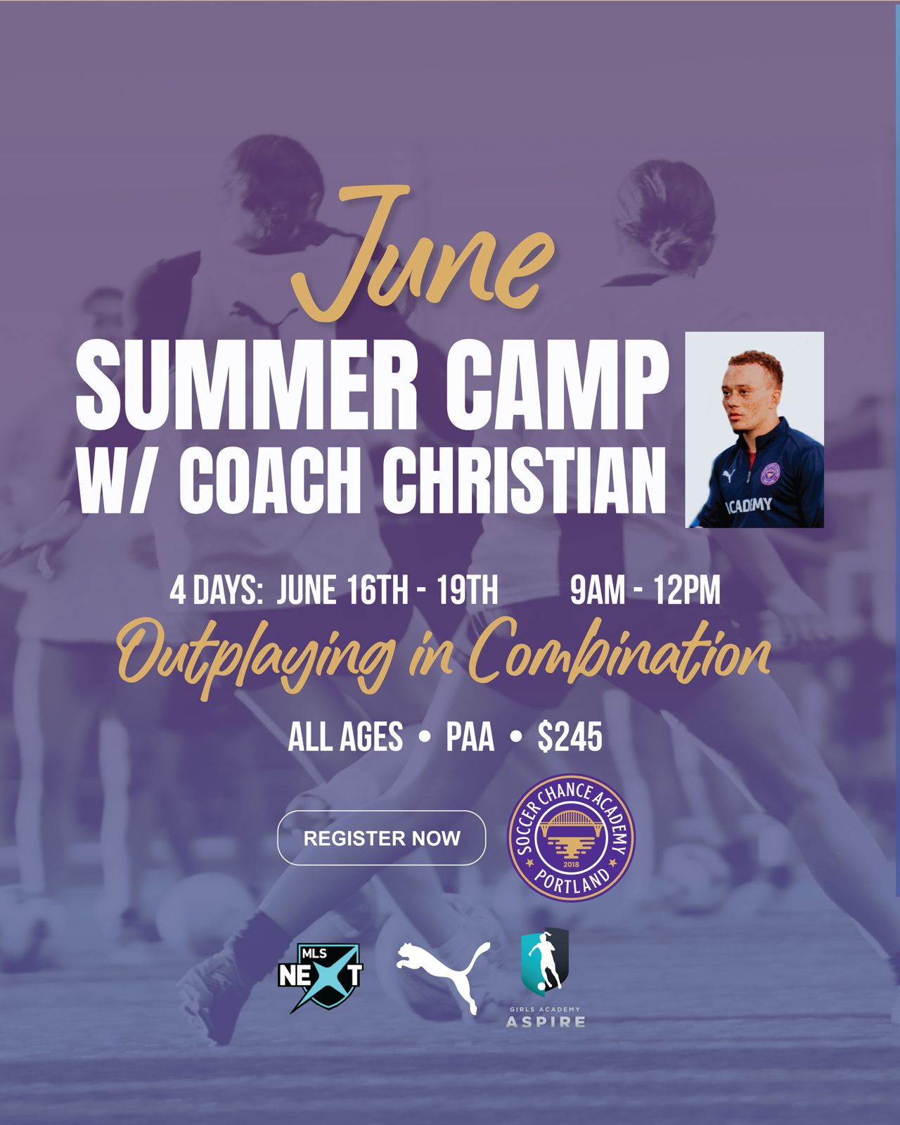 June Camp with Christian