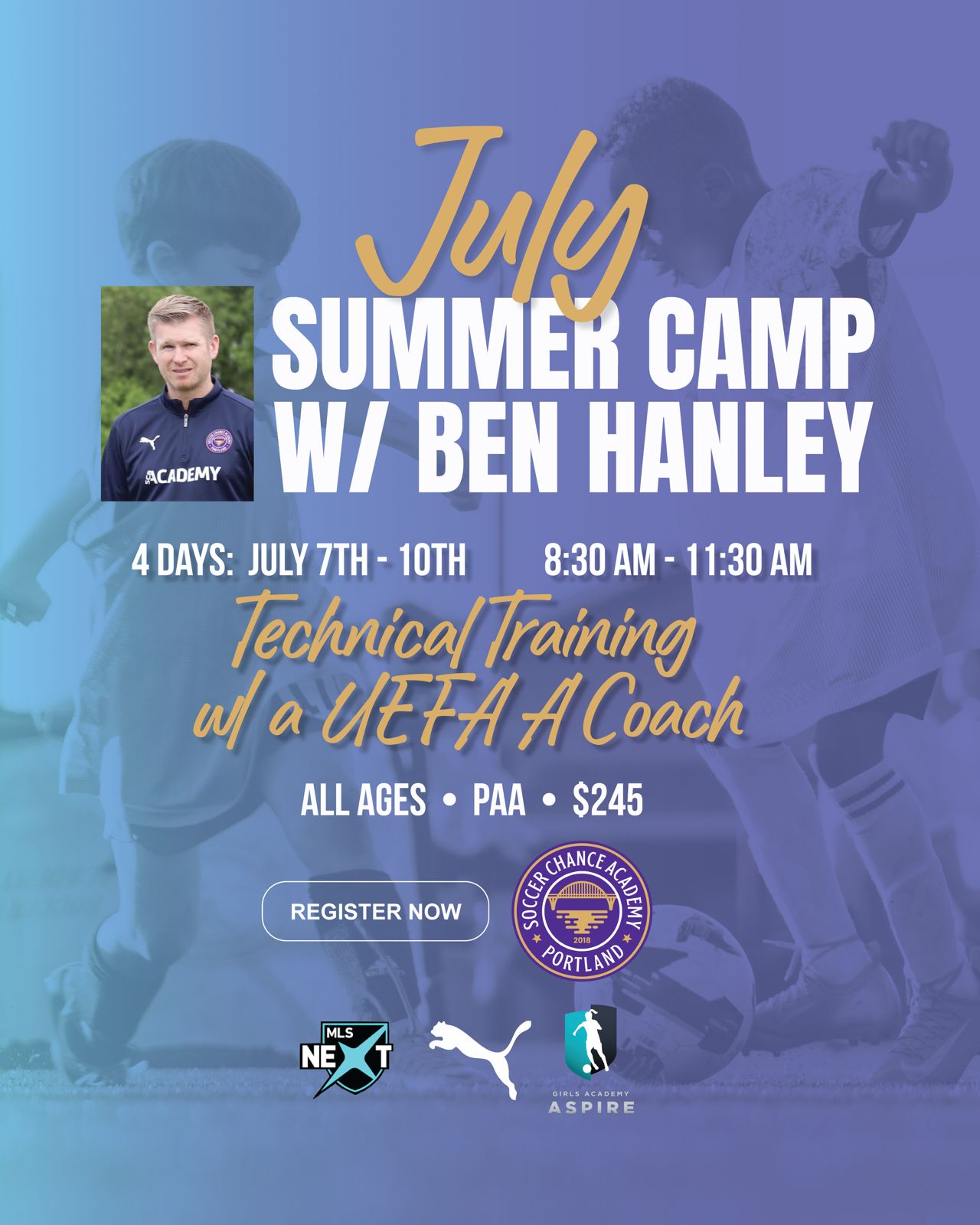 July Camp with Ben